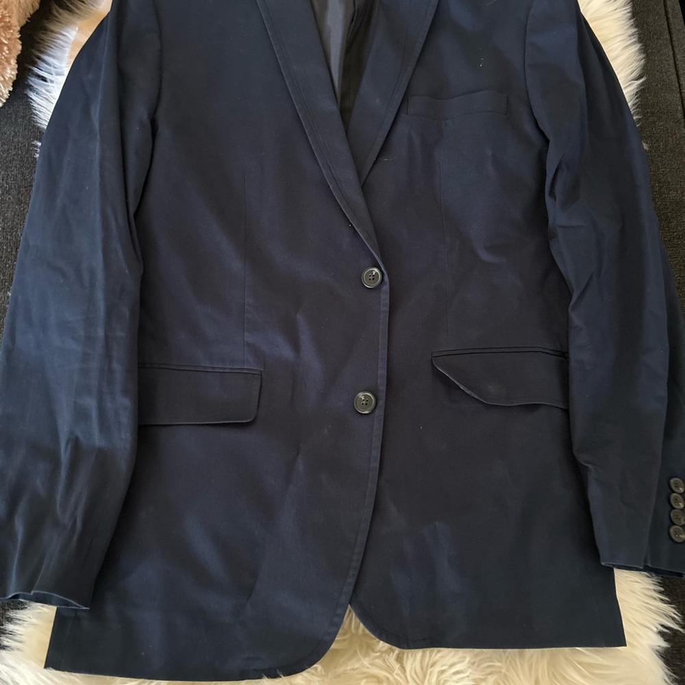 INC International Concepts Dark Blue Blazer